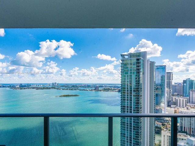 650 Ne 32 3302, Miami, FL 33137 - water view featuring city skyline