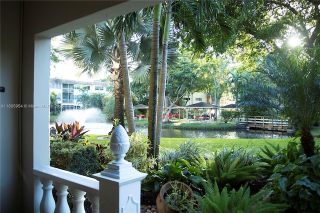 5141 W Oakland Park Blvd Unit 210, Lauderdale Lakes, FL 33313 - view of yard featuring a water view