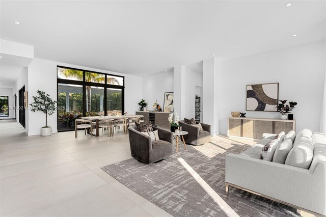 16703 S Botaniko Dr S, Weston, FL 33326 - living area featuring tile patterned floors