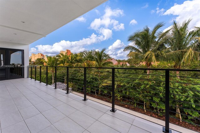 16703 S Botaniko Dr S, Weston, FL 33326 - view of patio / terrace with a balcony