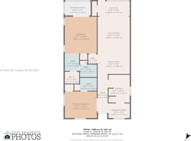 13785 Flora Pl Unit A, Delray Beach, FL 33484 - view of home floor plan