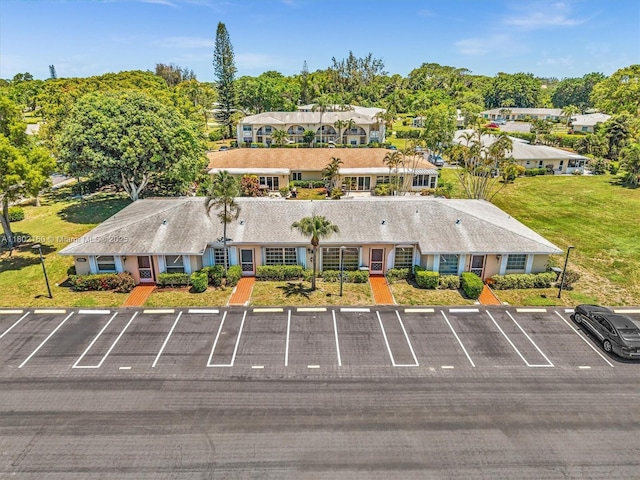 13785 Flora Pl Unit A, Delray Beach, FL 33484 - view from above of property with a tree filled landscape