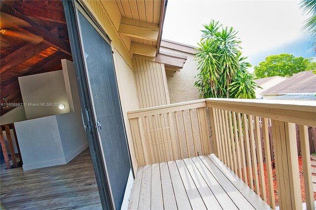 8015 SW 21st Ct, Davie, FL 33324 - view of deck