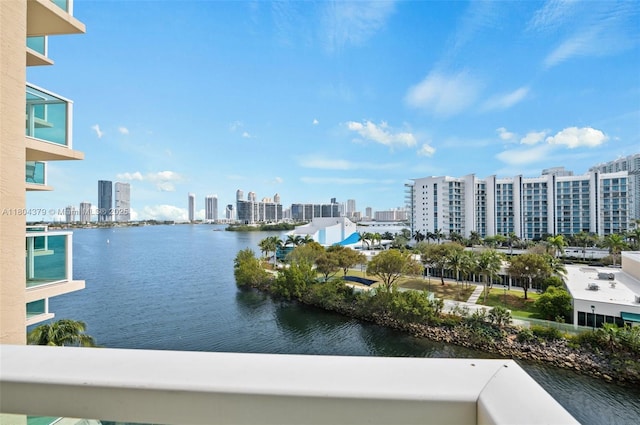 3330 NE 190th St Unit 717, Aventura, FL 33180 - water view with city skyline