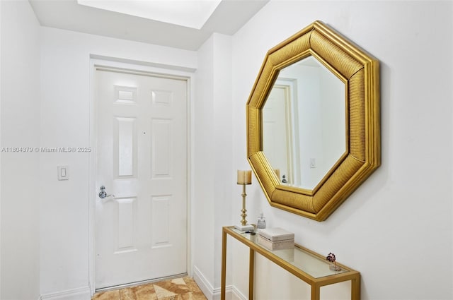 3330 NE 190th St Unit 717, Aventura, FL 33180 - foyer entrance featuring baseboards