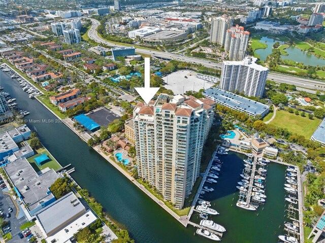 3330 NE 190th St Unit 717, Aventura, FL 33180 - view of urban area featuring a nearby body of water