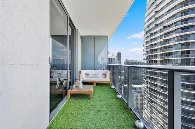 801 S Miami Ave Unit 3510, Miami, FL 33130 - balcony featuring a view of city