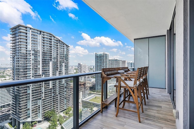 801 S Miami Ave Unit 3510, Miami, FL 33130 - balcony with a view of city