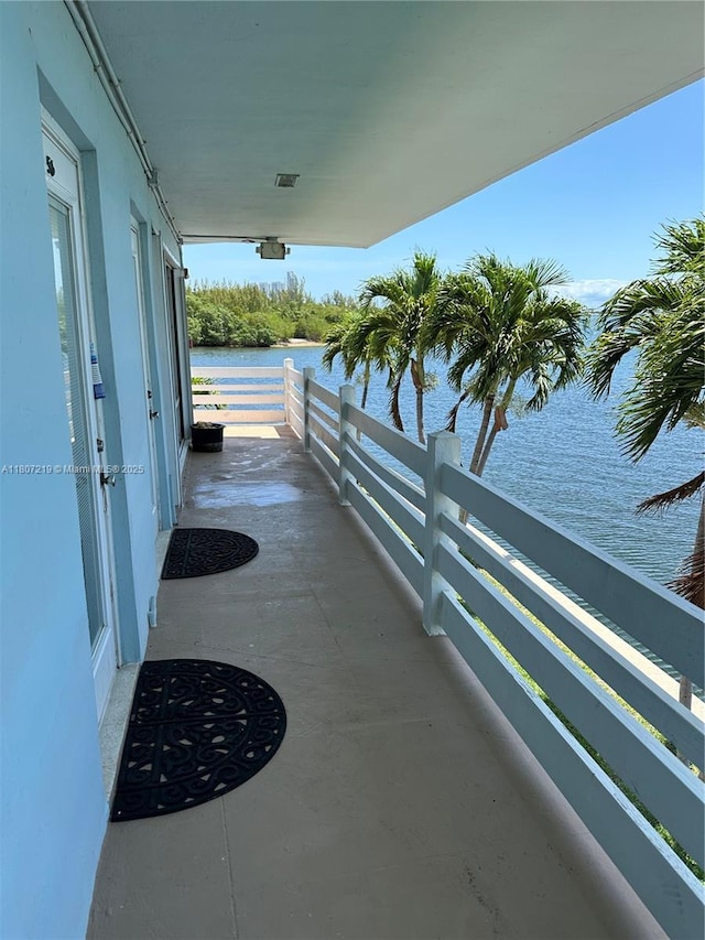 2700 NE 135th St Unit 56, North Miami, FL 33181 - balcony with a water view