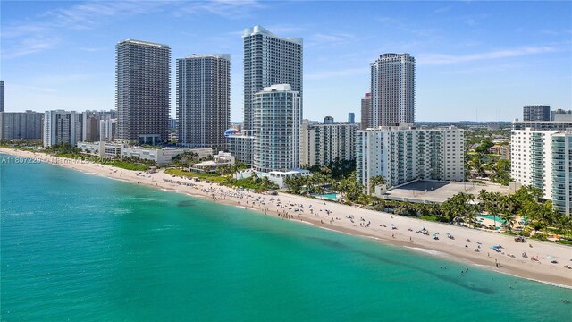 4001 S Ocean Dr Unit 3P, Hollywood, FL 33019 - bird's eye view of skyline and unending shoreline
