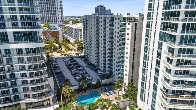 4001 S Ocean Dr Unit 3P, Hollywood, FL 33019 - view of property featuring a city view