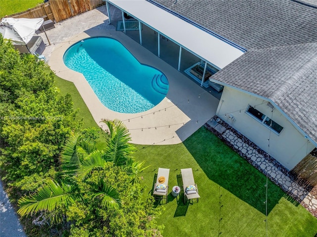 6847 NW 24th Way, Fort Lauderdale, FL 33309 - view of swimming pool