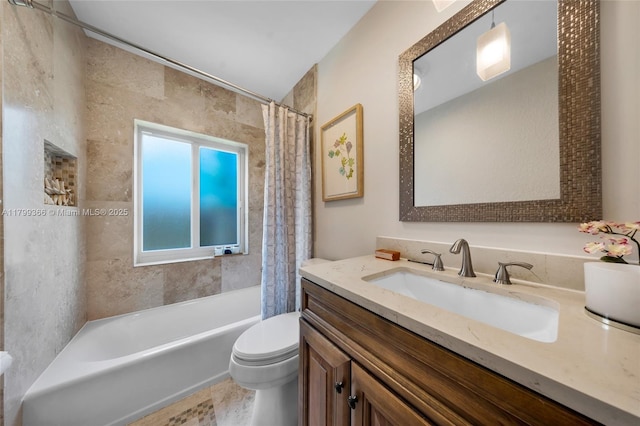 6847 NW 24th Way, Fort Lauderdale, FL 33309 - full bathroom with vanity and shower / tub combo with curtain