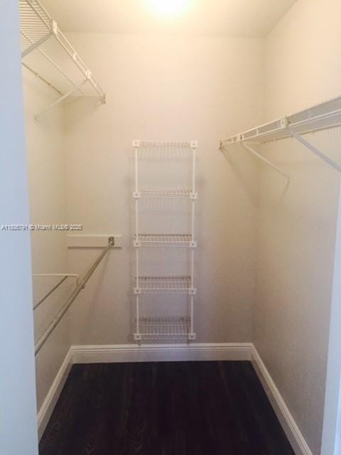 927 Riverside Dr Unit 326, Coral Springs, FL 33071 - walk in closet with wood finished floors
