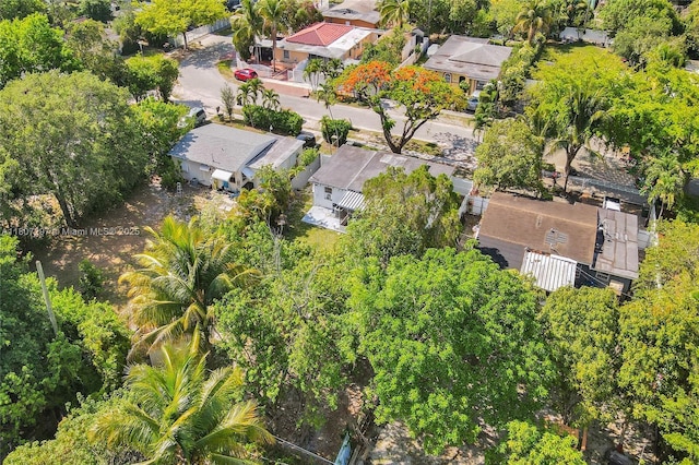 45 NW 127th St, North Miami, FL 33168 - aerial view of property and surrounding area with nearby suburban area