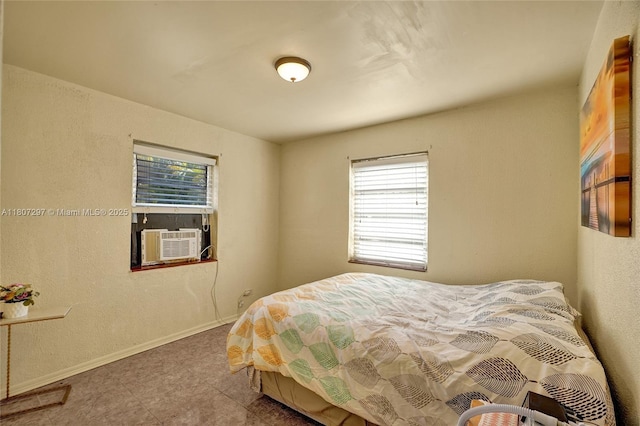 45 NW 127th St, North Miami, FL 33168 - bedroom with cooling unit and baseboards