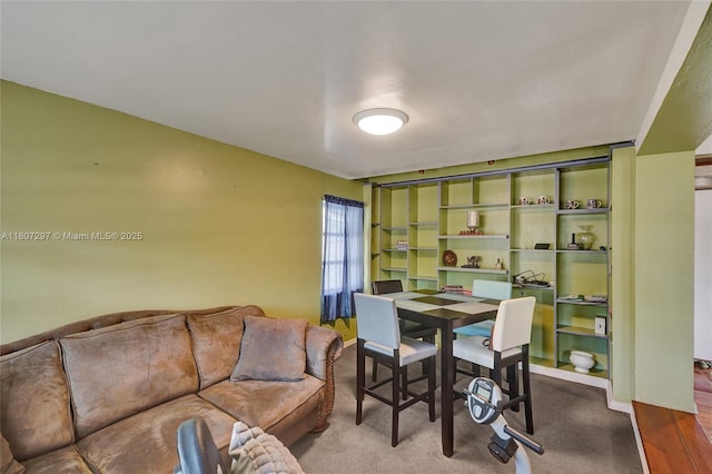 45 NW 127th St, North Miami, FL 33168 - dining space featuring carpet