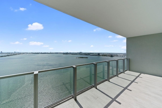 2900 NE 7th Ave Unit 3605, Miami, FL 33137 - balcony with a water view