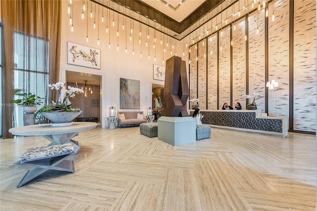 2900 NE 7th Ave Unit 3605, Miami, FL 33137 - common area featuring a towering ceiling