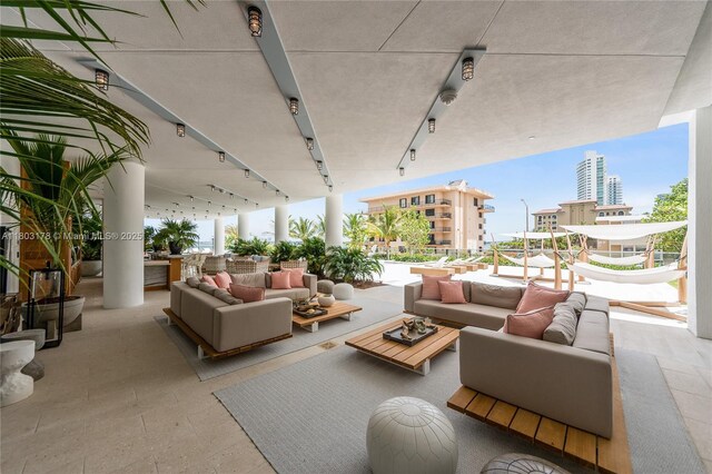 2900 NE 7th Ave Unit 3605, Miami, FL 33137 - view of patio with outdoor lounge area