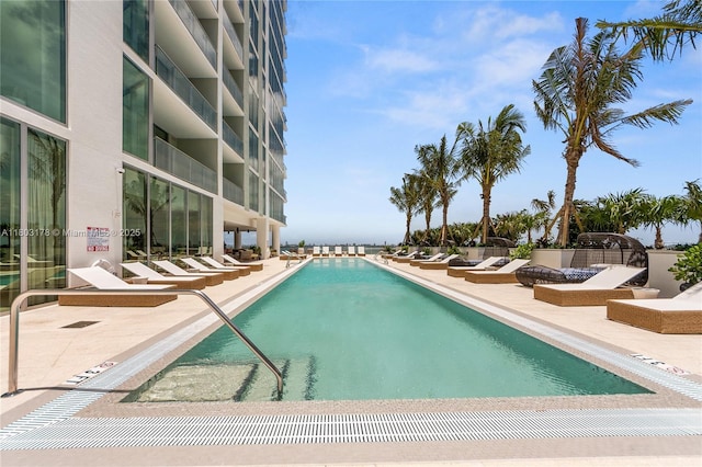 2900 NE 7th Ave Unit 3605, Miami, FL 33137 - community pool featuring a patio area