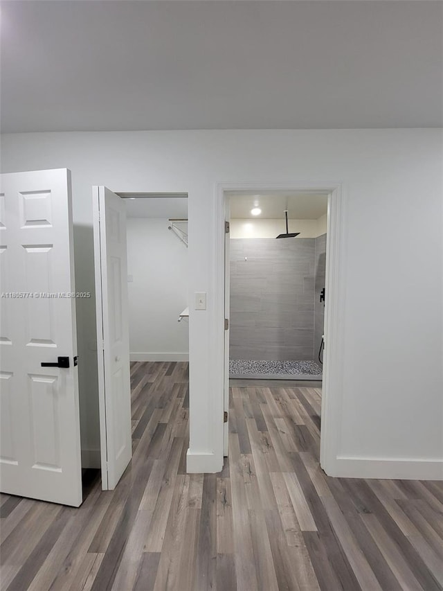 15225 SW 235th St, Homestead, FL 33032 - hall with baseboards and wood finished floors