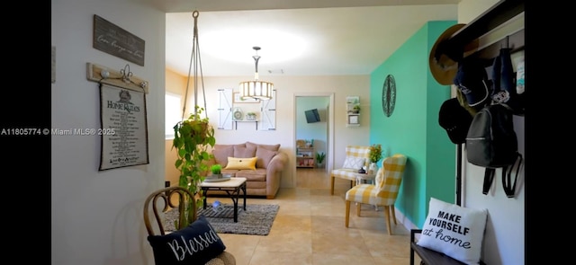15225 SW 235th St, Homestead, FL 33032 - living area featuring light tile patterned floors
