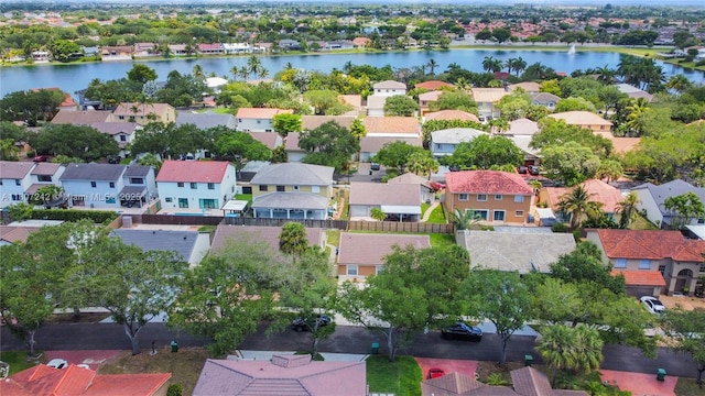 19171 NW 89th Ct, Hialeah, FL 33018 - aerial view of residential area with a large body of water