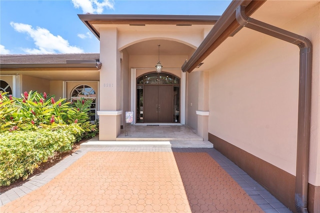8281 SW 84th Ter, Miami, FL 33143 - view of exterior entry with stucco siding