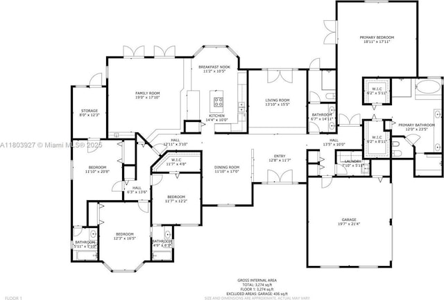 8281 SW 84th Ter, Miami, FL 33143 - view of property floor plan