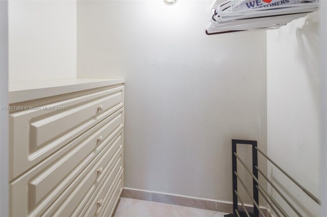 1950 S Ocean Dr Unit 3L, Hallandale Beach, FL 33009 - walk in closet featuring light tile patterned floors
