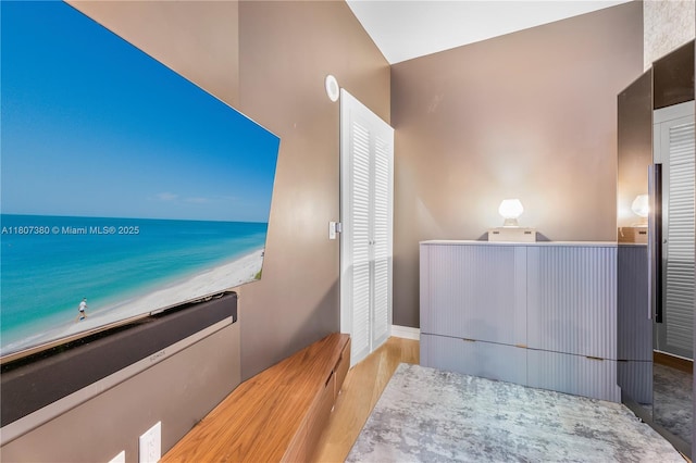 851 NE 1st Ave Unit 1409, Miami, FL 33132 - bathroom with wood finished floors