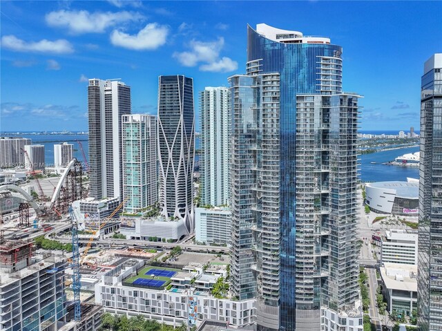 851 NE 1st Ave Unit 1409, Miami, FL 33132 - skyline view featuring a large body of water