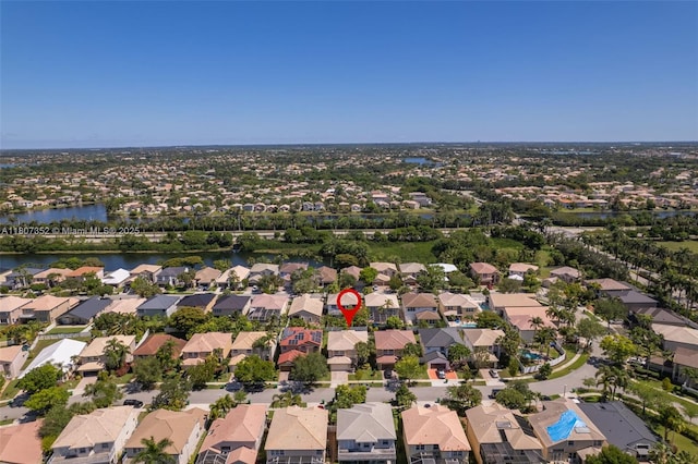 17933 SW 33rd Ct, Miramar, FL 33029 - aerial view of property's location with a large body of water and nearby suburban area