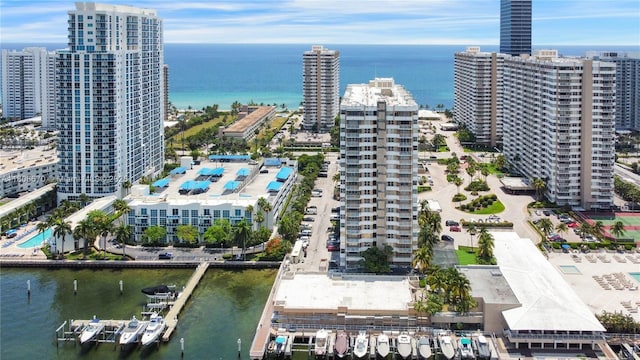 1965 S Ocean Dr Unit Mq, Hallandale Beach, FL 33009 - view of urban area featuring a nearby body of water