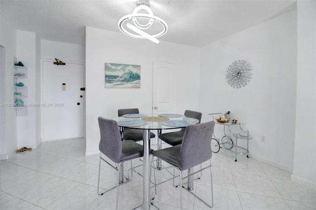 1965 S Ocean Dr Unit Mq, Hallandale Beach, FL 33009 - dining room with a chandelier
