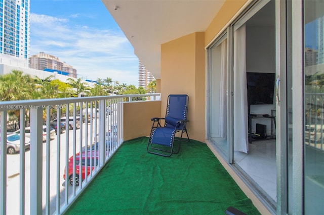 1965 S Ocean Dr Unit Mq, Hallandale Beach, FL 33009 - balcony with a city view