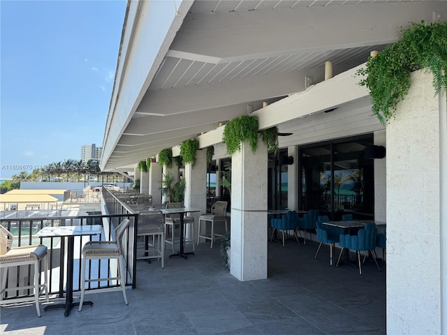 1965 S Ocean Dr Unit Mq, Hallandale Beach, FL 33009 - view of patio / terrace