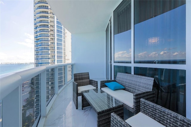 18201 Collins Ave Unit 3909, Sunny Isles Beach, FL 33160 - balcony featuring a water view