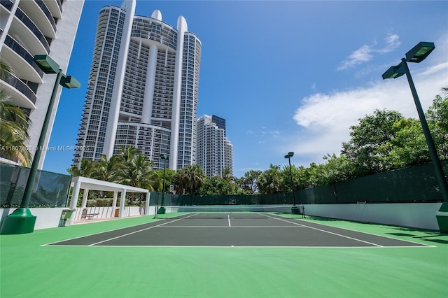 18201 Collins Ave Unit 3909, Sunny Isles Beach, FL 33160 - view of tennis court