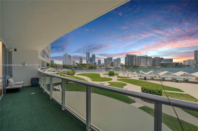 900 Bay Dr Unit 210, Miami Beach, FL 33141 - balcony with a view of skyline