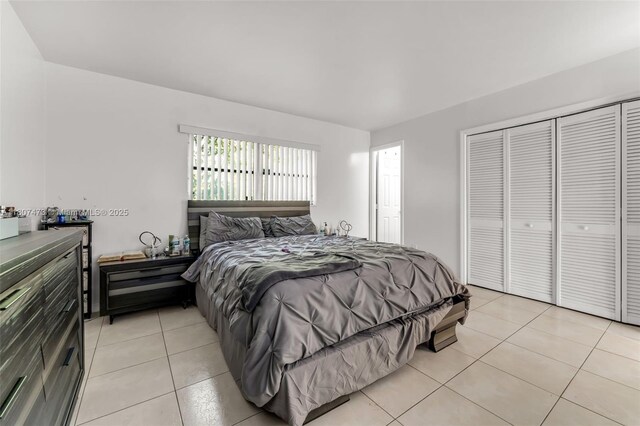 7230 SW 131st Ave, Miami, FL 33183 - bedroom with light tile patterned flooring and a closet