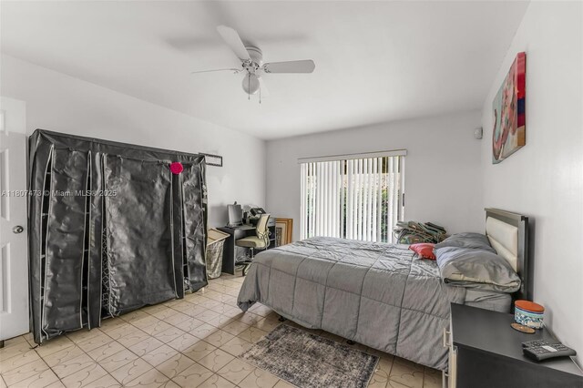 7230 SW 131st Ave, Miami, FL 33183 - bedroom with ceiling fan and an office area