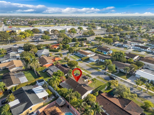 7230 SW 131st Ave, Miami, FL 33183 - aerial overview of property's location featuring nearby suburban area