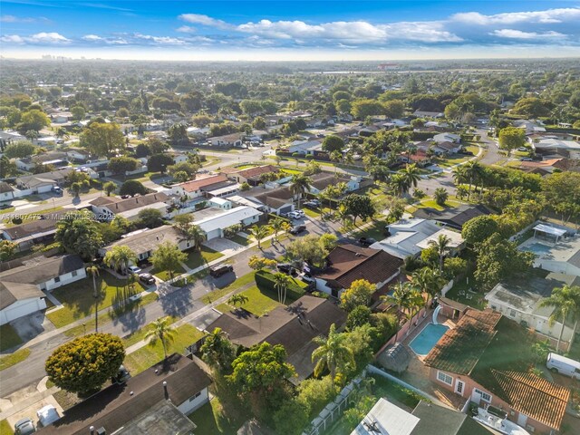 7230 SW 131st Ave, Miami, FL 33183 - aerial view of property and surrounding area featuring nearby suburban area