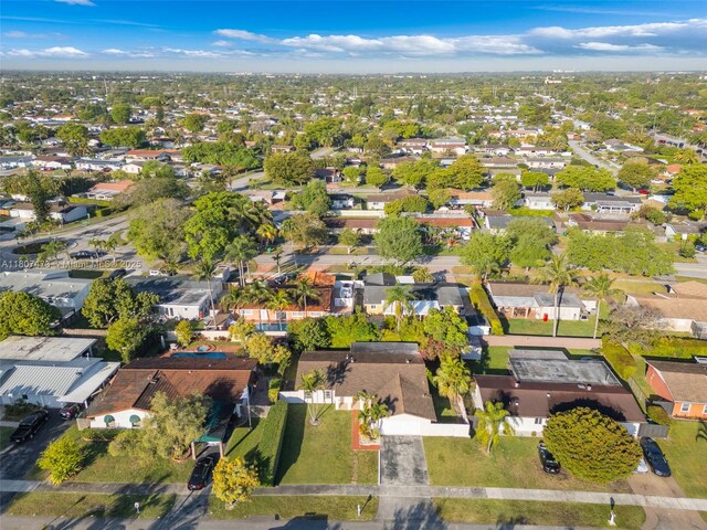 7230 SW 131st Ave, Miami, FL 33183 - aerial view of property and surrounding area with nearby suburban area