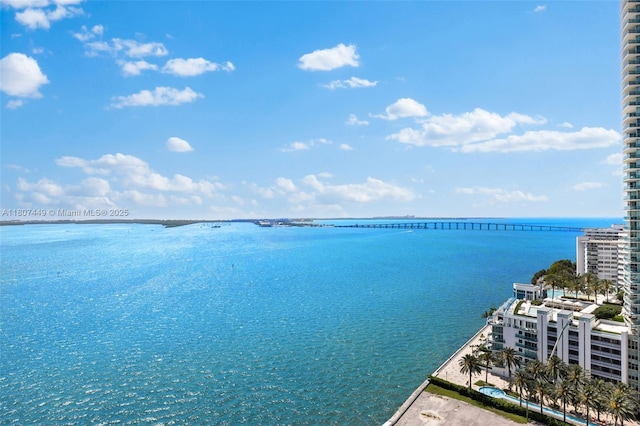 1155 Brickell Bay Dr Unit 2005, Miami, FL 33131 - water view with a notable bridge