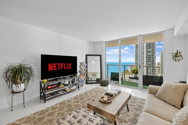 1155 Brickell Bay Dr Unit 2005, Miami, FL 33131 - living area featuring expansive windows