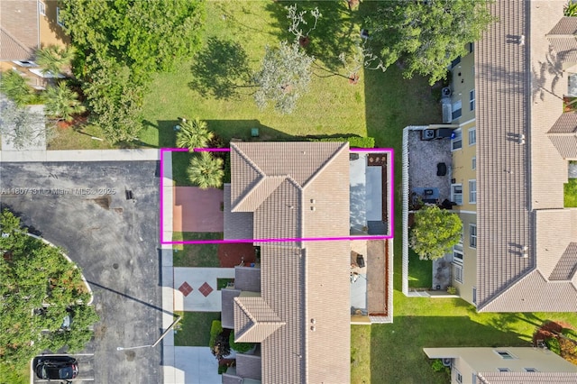 1437 NW 154th Ln, Pembroke Pines, FL 33028 - aerial view of property's location with property boundaries highlighted