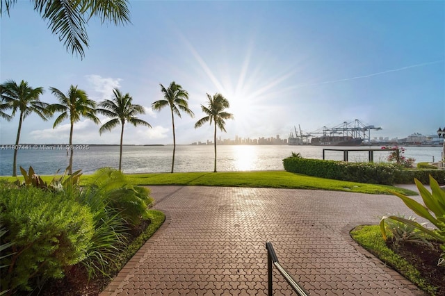 5235 Fisher Island Dr Unit 5235, Miami Beach, FL 33109 - view of community featuring a water view